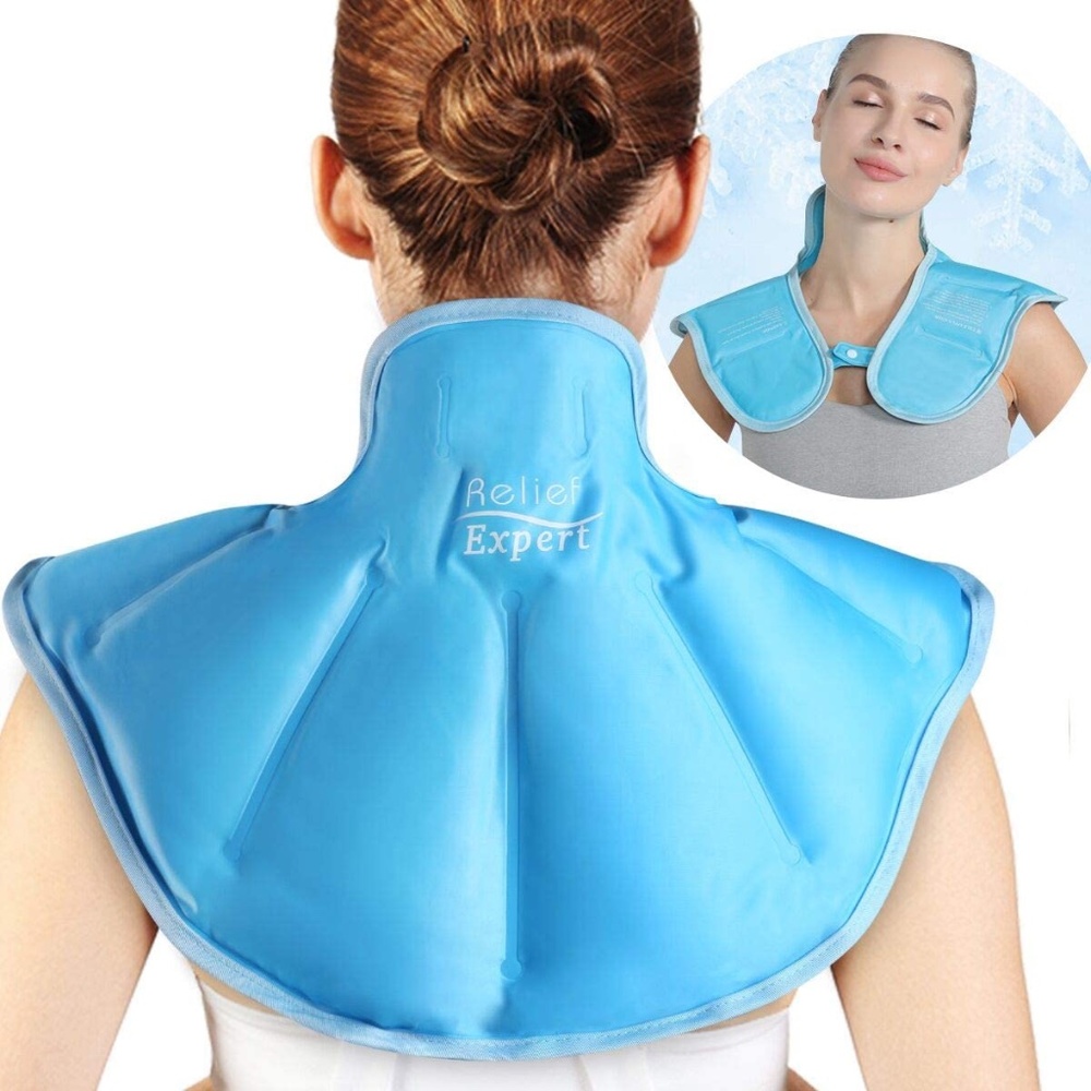 Relief Expert XL Gel Ice Pack Neck Shoulders  NIB
